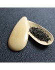 Cute melón forma de semilla forma de gota hecha a mano Mini cucharadas de té de bambú Kung Fu cuchara de té negro verde pala reg