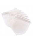 100 unids/lote bolsa de té de forma de gota filtro infusor bolsas de papel bolsas de té de sellado térmico con bolsa de té de ca