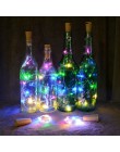 Hoomall 9 colores LED botella de vino corcho luces de cable Cadena de luz para decoración de fiesta de boda 1 M/2 M/3 M tapón de