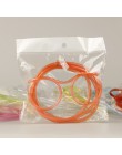 1 Uds., gafas de paja de plástico suave, herramientas de tubo de pajitas de beber flexibles para niños, juguetes novedosos, sumi