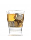 4/6/8/Uds acero inoxidable 304 piedras whisky cubos de hielo en el paquete whisky refrigerador rocas piedra de hielo islande con