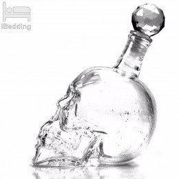 Cristal gota envío botellas de Vodka botellas de cráneo creativo gótico vino Vodka decantador 125ML 350ML 550ML 1000ML 4 tamaños