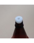 Tapón de silicona con orificio para válvula de esclusa tapón de goma silicona de calidad alimentaria para vino, 2 unids/lote
