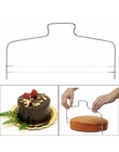 Cortador de alambre de acero inoxidable cortador de torta espátula molde de silicona utensilios de cocina de decoración para hor