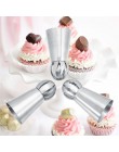 3 unids/set ruso flor hielo tuberías boquillas consejos pastel decoración herramientas de cocina de pastelería de hornear repost