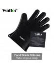 WALFOS 1 pieza de grado alimenticio resistente al calor de silicona cocina de barbacoa guante de cocina guante para parrilla gua