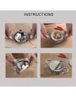 Molde de bola de masa fácil DIY envoltura Dumpling cortador que hace la máquina herramienta de pastelería de cocina herramientas