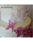 Molde de encaje floral hueco mariposa decoración del borde de la torta herramientas Fondant Cake 3D molde de silicona de calidad
