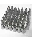 48 unids/set de boquillas de acero inoxidable de buena calidad para glaseado Set de puntas de pastelería herramientas para horne