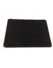Sartén para hornear de 40x27cm pirámide 4 colores antiadherente de silicona para hornear almohadillas moldes estera de cocina ba