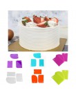 HIFUAR 3 unids/set espátula para tartas de plástico borde más suave lado alta calidad decoración espátulas herramientas pastel d
