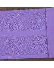 Molde de silicona Fondant pastel de encaje en relieve molde de pastel de azúcar alfombra de encaje herramienta de decoración de 