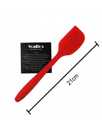 WALFOS 1 pieza de grado alimenticio Espátulas para pastel Set-espátula de glaseado resistente al calor antiadherente espátula de