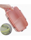 Fiambrera de microondas MeyJig a prueba de fugas fiambrera independiente de entramado Bento para caja Bento para niños contenedo