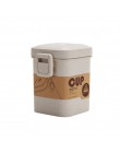 Lonchera de Material saludable portátil de 900ml cajas Bento de paja de trigo de 3 capas vajilla de microondas contenedor de alm