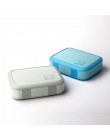 Lonchera de microondas TUUTH lonchera portátil múltiples rejillas caja Bento para estudiantes escolares niños vajilla contenedor