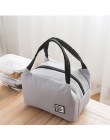 Bolsa de almuerzo portátil con aislamiento térmico caja de almuerzo aislado bolsa de lona bolsa de mano enfriador bolsas de alim
