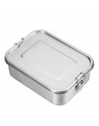 G. Una lonchera personalizada HOMEFAVOR para niños contenedor de alimentos caja Bento 304 de alta calidad de acero inoxidable al