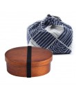 Caja de almuerzo de madera japonesa Unibird, recipiente de comida de Sushi para caja Bento para niños con bolsa y cuchara, juego