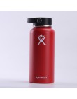 Botella de agua de acero inoxidable botella de agua con aislamiento al vacío botella térmica portátil de viaje de boca ancha 32 