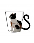 Justdolife 8,5 oz lindo gato creativo leche taza de café vaso de agua taza jarro de té taza de dibujos animados Kitty taza para 