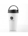 Keelorn 500ML termo taza de café con tapa termo sello de acero inoxidable frasco de termo al vacío taza para botellas de agua de