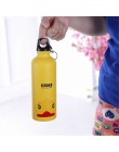 Niños regalo botella de agua portátil lindo Animal patrón botella taza al aire libre deporte senderismo escalando botella de beb