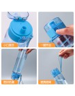 Botella de 501-600ml para agua botella de agua al aire libre botella de agua deportiva respetuosa con el medio ambiente con tapa