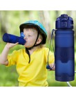Botella de agua deportiva ZORRI azul oscuro mejor mezclador de proteínas reutilizable botella de agua libre de Bpa senderismo ci