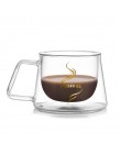 Doble capa taza de vidrio taza de alta calidad de la Mesa del hogar de la Oficina tazas de aislamiento térmico té leche tazas de