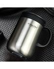 Pinkah 400ML 304 termos de acero inoxidable taza de oficina con asa con tapa termos aislantes de té taza térmica de oficina
