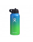 Botella de agua de acero inoxidable de 32 onzas/40 onzas frasco aislado al vacío botellas para bebidas para deporte térmicas por