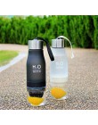 650ml H2O botella de agua de jugo de limón Infusor de fruta Drinkware para deportes al aire libre My Shaker botella libre de BPA