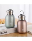 300ML moda Mini frascos de vacío de café precioso termo de acero inoxidable tazas de botellas de agua de viaje portátiles