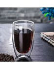 Vidrio transparente taza de café leche whisky té cerveza doble creativo resistente al calor Salud y Protección del Medio Ambient