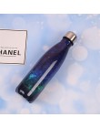 500ML Starry Sky Cola agua cerveza termo frío caliente termo aislado botella de agua de acero inoxidable para botella de beber d