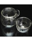 1 Juego de tazas de café taza de cristal transparente taza de leche de vidrio transparente tazas de té con tapa de filtro de Inf