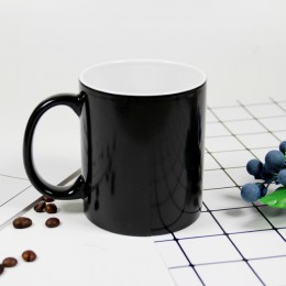 DIY taza mágica personalizada tazas de cerámica sensibles al calor tazas de café que cambian de Color taza de leche Impresión de