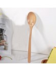 Cuchara de madera Natural de alta calidad Tenedor de bambú cocina sopa de comedor té miel utensilios de café utensilios de sopa-