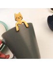4 Uds. De acero inoxidable Mini gato gatito cucharas para café té postre mezclador de bebidas cuchara para batido juego de vajil