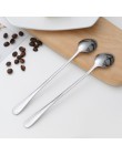 1 Uds. Cuchara de café de acero inoxidable de mango largo helado postre cuchara de té para accesorios de cocina de Picnic