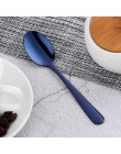 2 uds cuchara de té 18/8 de acero inoxidable cucharas de fruta para postre pequeña cuchara de café herramientas de postre de oro