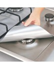 1/2/4 Uds protectores de horno a gas forro de papel de aluminio alfombrilla de limpieza estufa Protector de cocina Accesorios