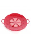 Tapa de silicona tapa de tapón de derrames para olla accesorios de cocina herramientas de cocina utensilios de cocina de flores 