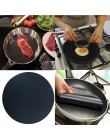 1 Uds. De alta temperatura antiadherente sartén revestimiento de cocina lámina esterillas para wok utensilios de cocina Pan Line