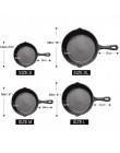 UPSPIRIT de hierro fundido no-stick 14-20CM sartén comal para Gas de la cocina de inducción huevo recipiente de panqueque de coc