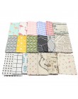 Hongbo 1 Uds manteles individuales de algodón a cuadros estilo japonés de moda manteles de mesa servilletas Simple vajilla con d