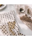 Hongbo 1 Uds manteles individuales de algodón a cuadros estilo japonés de moda manteles de mesa servilletas Simple vajilla con d