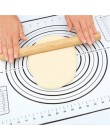 Hoja de silicona para hornear masa rodante alfombrilla con revestimiento para hornear pasteles estera Pasta horno herramientas d