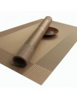 Manteles Individuales de PVC lavables alfombrilla de paño de mesa esteras de mesa resistentes a las manchas cuenco de disco de c